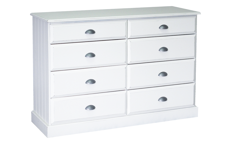 Andorra 8 Drawer Lowboy