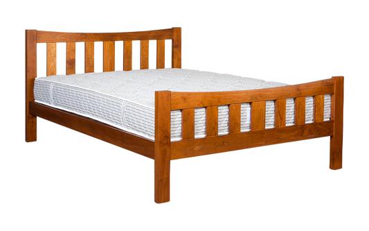 Delta Slatted Bed Frame – High Foot