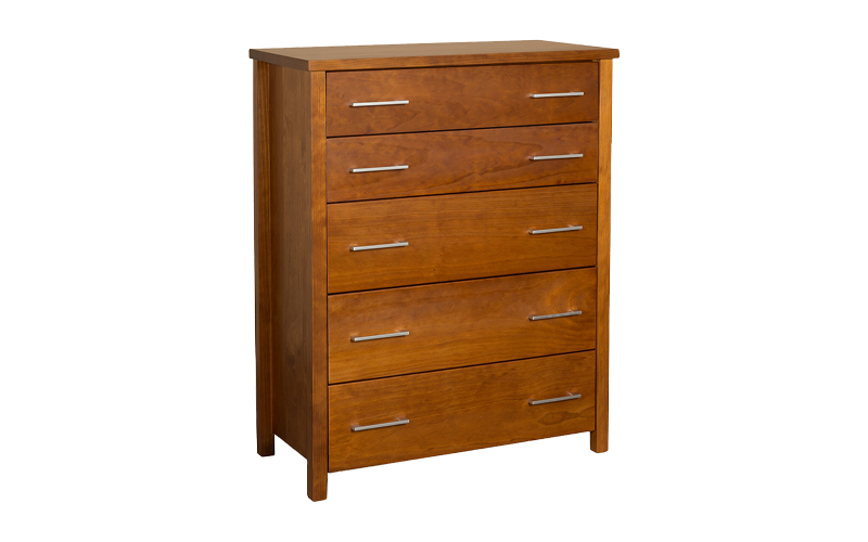 Portland 5 Drawer Tallboy