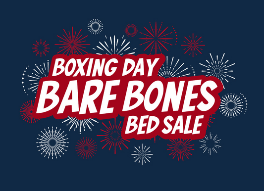 2024 Boxing Day Bare Bones Bed Sale